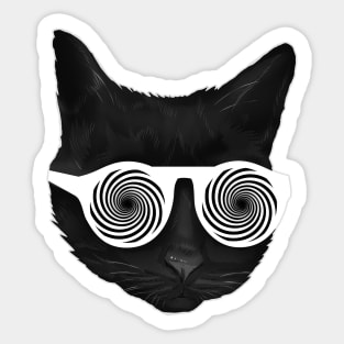 My Cat is My Therapist Sticker